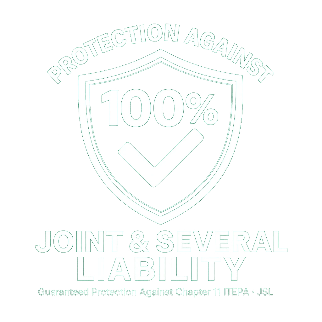 JSL Guarantee White Transparent